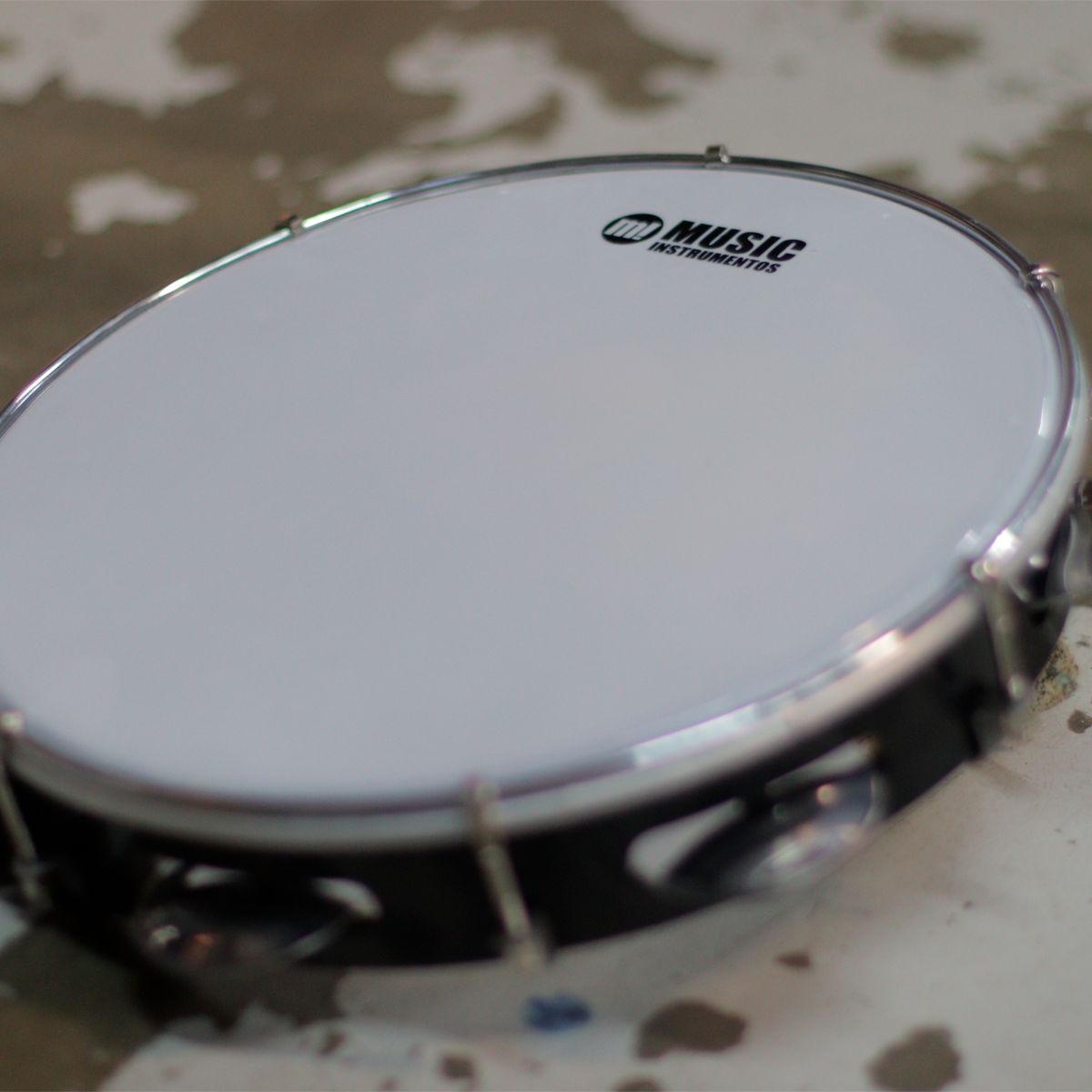Pandeiro 10” ABS Pele Leitosa PHX Music 83ABS - AudioDriver