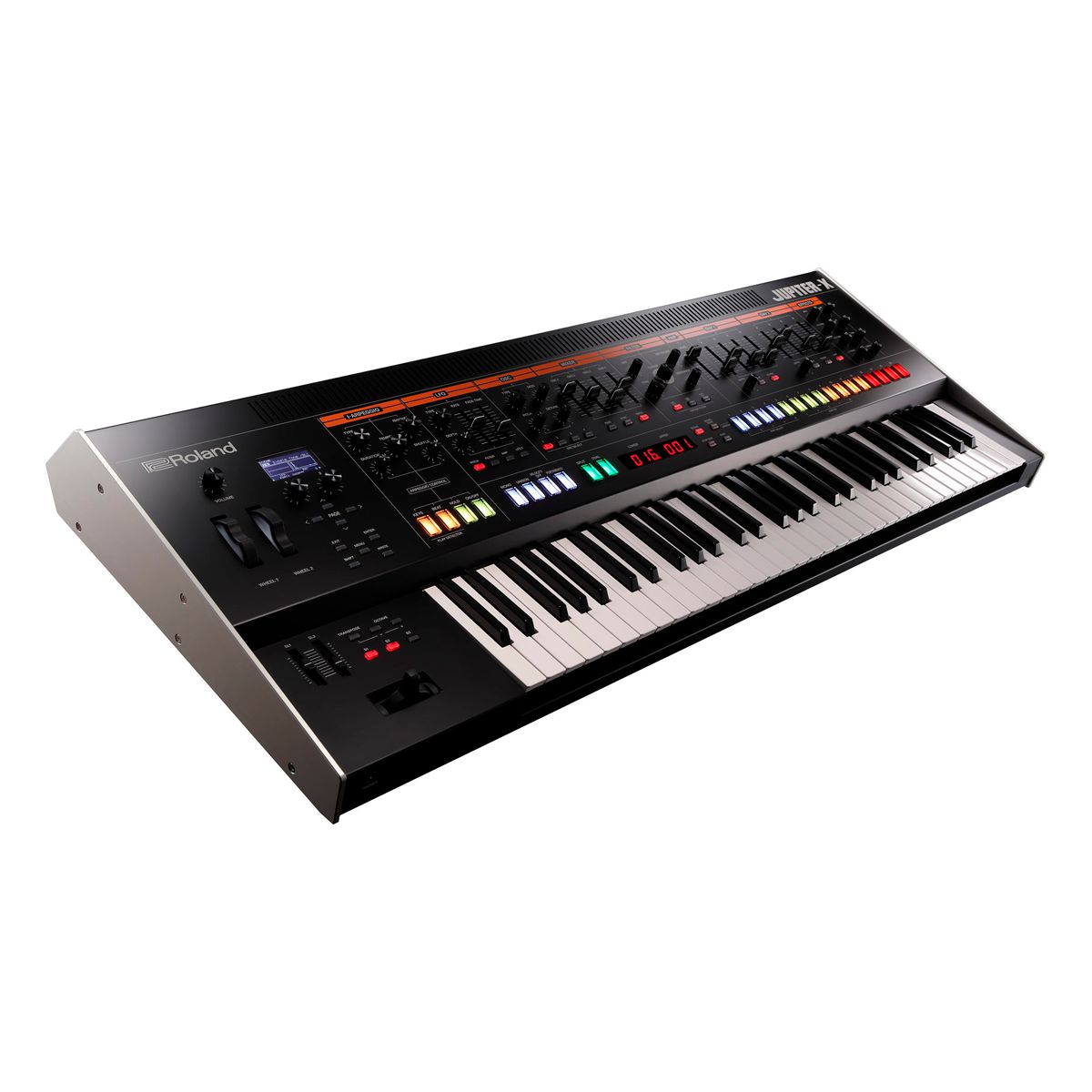 JGRHYBIDFORGEDAIRSpeederーR Teclado Sintetizador 61 Teclas Programável Roland JUPITER-X