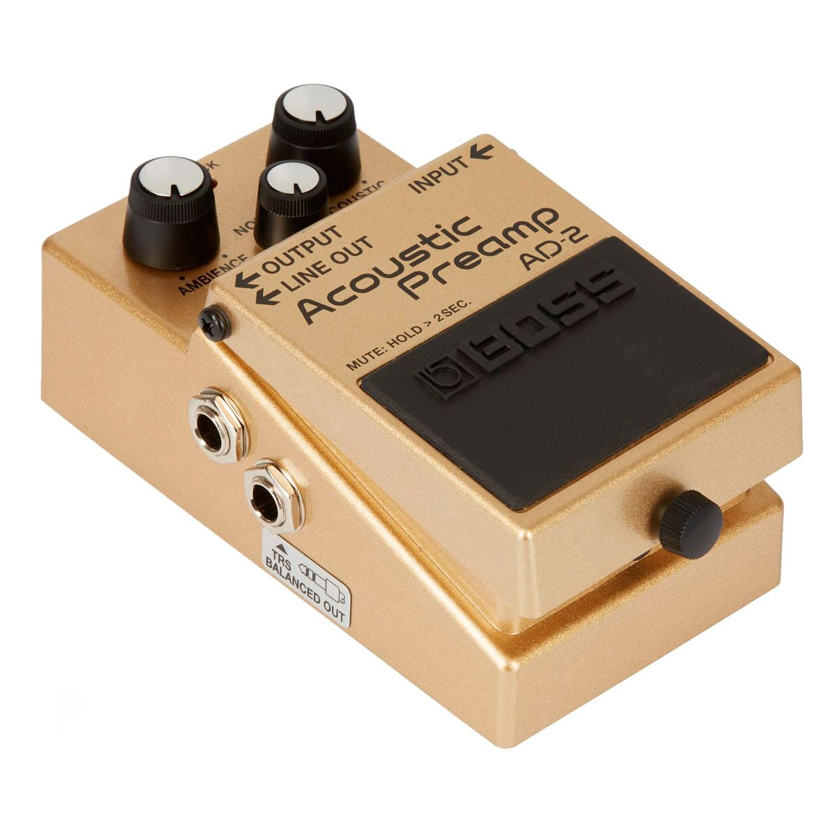 Pedal Pré Amplificador Violão Boss AD-2 Acoustic Preamp