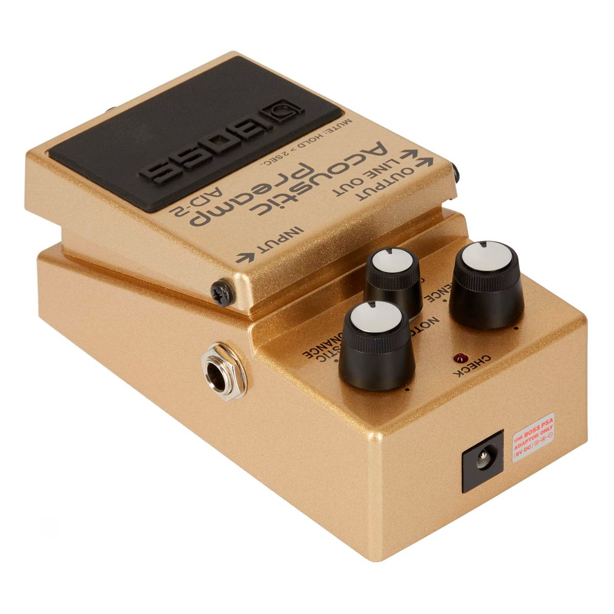 Pedal Pré Amplificador Violão Boss AD-2 Acoustic Preamp