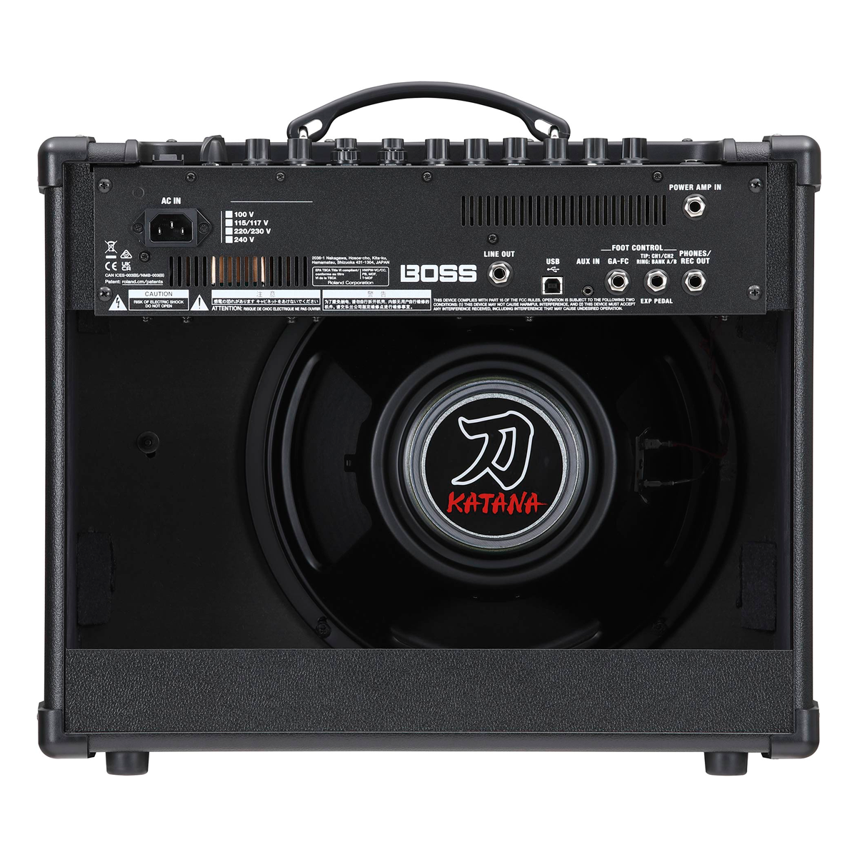 Amplificador Guitarra 50W Boss Katana-50 mkII - AudioDriver