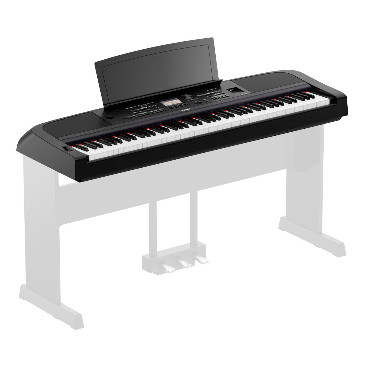Piano Digital Portátil 88 Teclas Yamaha DGX-670 Preto