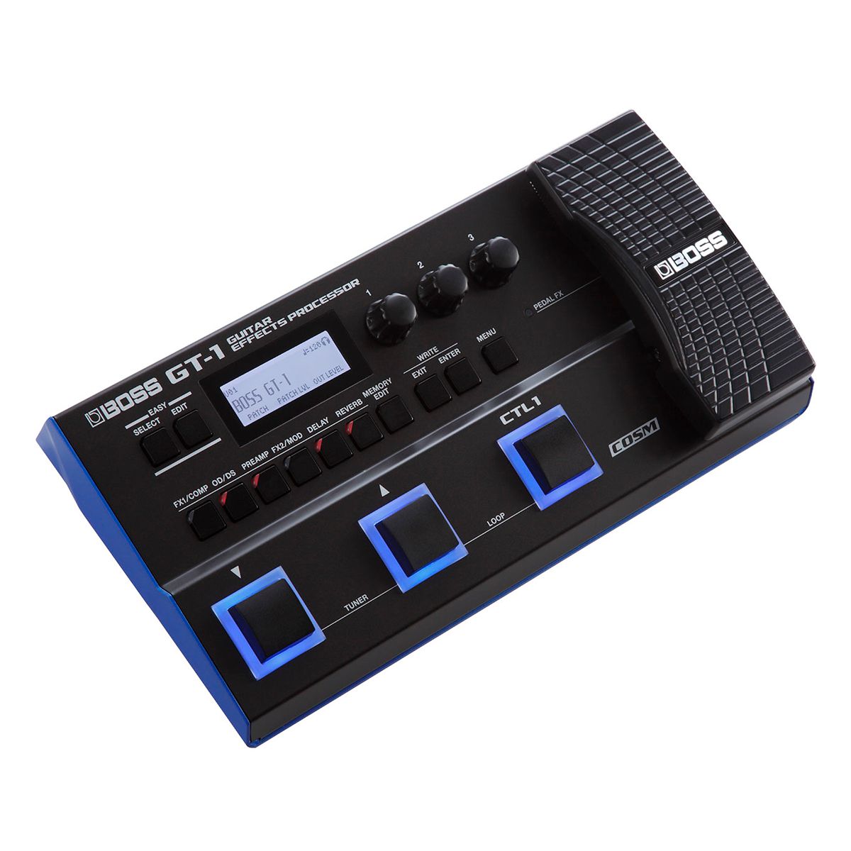 BOSS GT-1 セット Kit Pedaleira Boss GT-1 - AudioDriver Instrumentos Musicais e