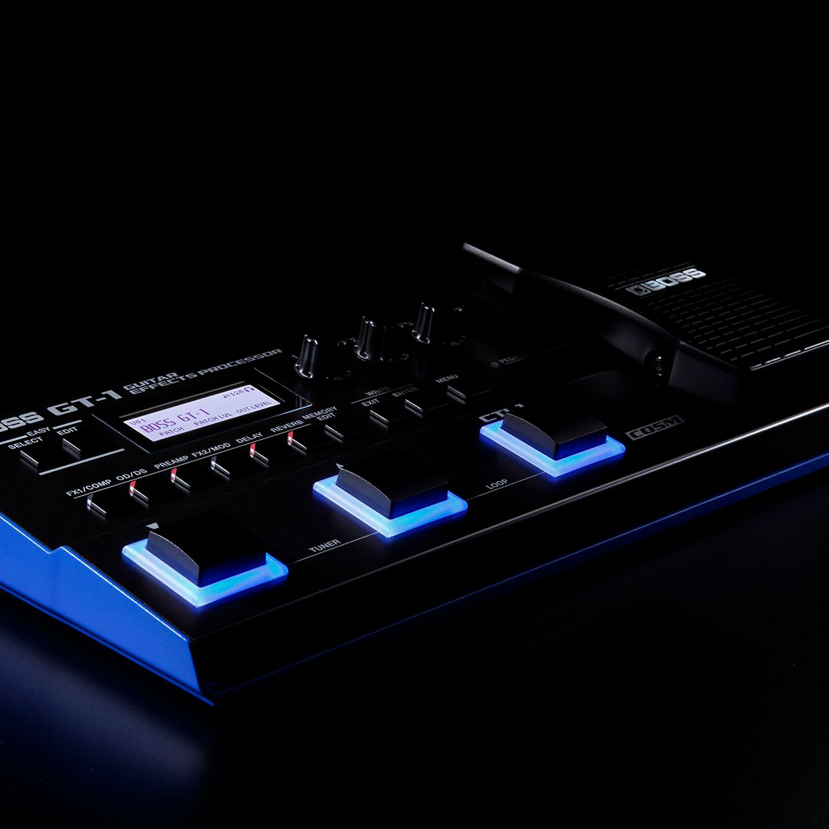 Pedaleira Multiefeitos Guitarra Boss GT-1 - AudioDriver