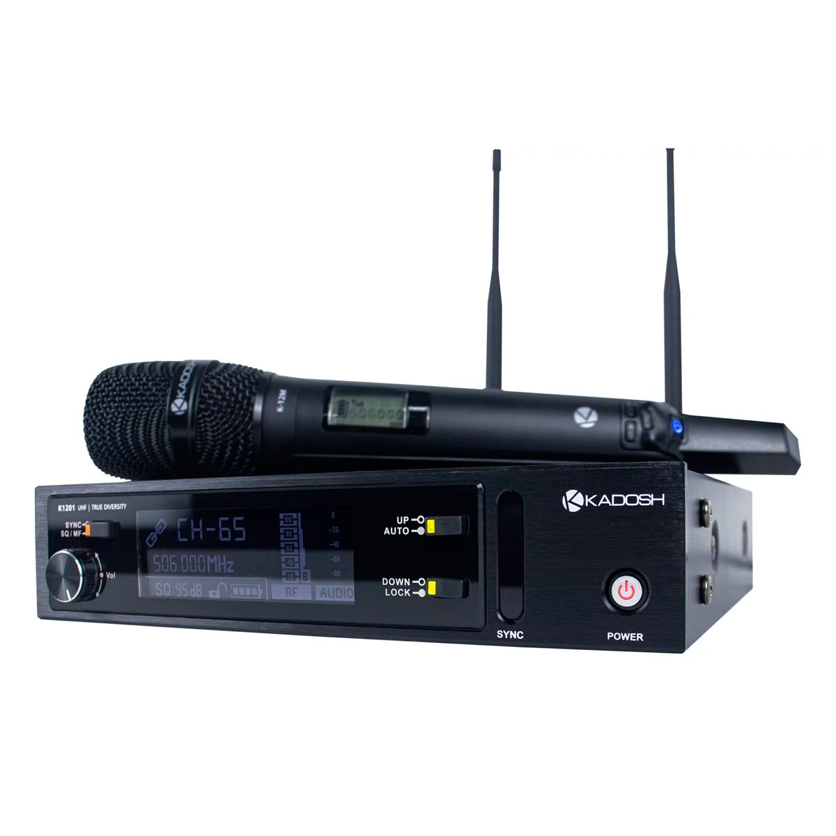 Microfone Sem Fio Bastão Kadosh K1201M - AudioDriver Instrumentos