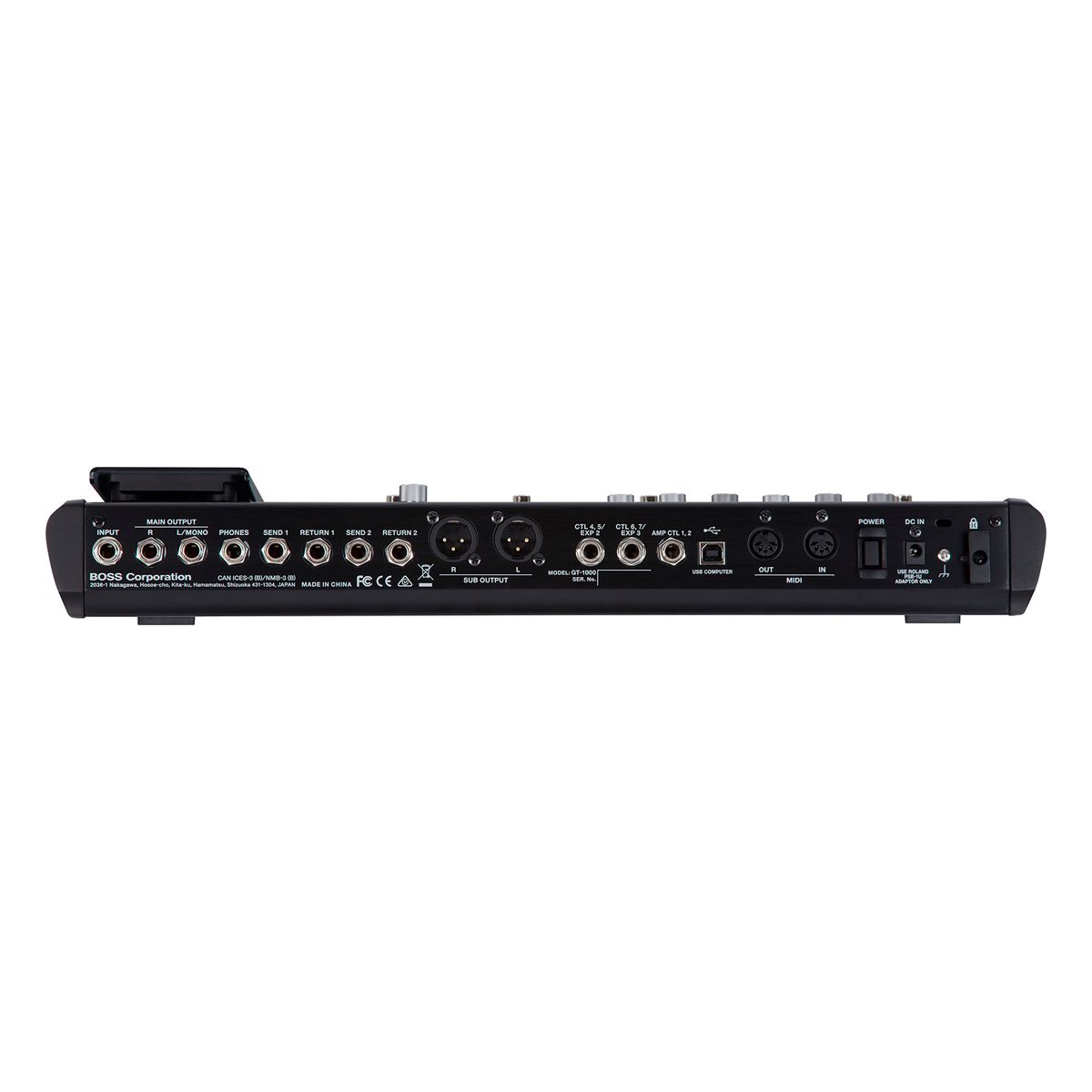 Pedaleira Guitarra Boss GT-1000 - AudioDriver Instrumentos