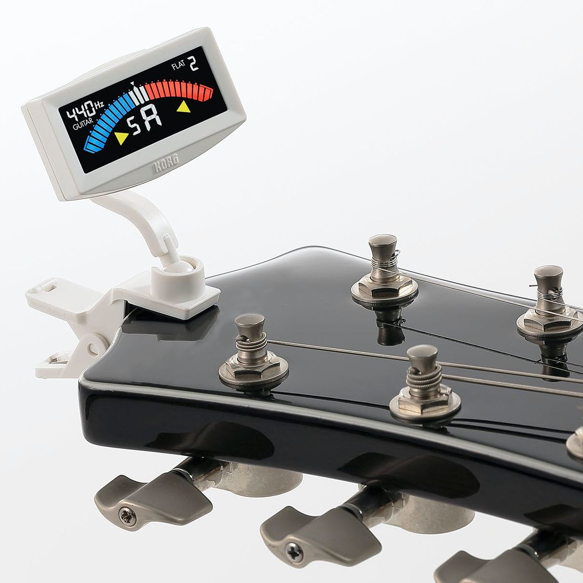 Accordatore A Clip KORG AW-4G-BK Pitchcrow - Per Chitarra E Basso, Ultra Preciso - Foto 9