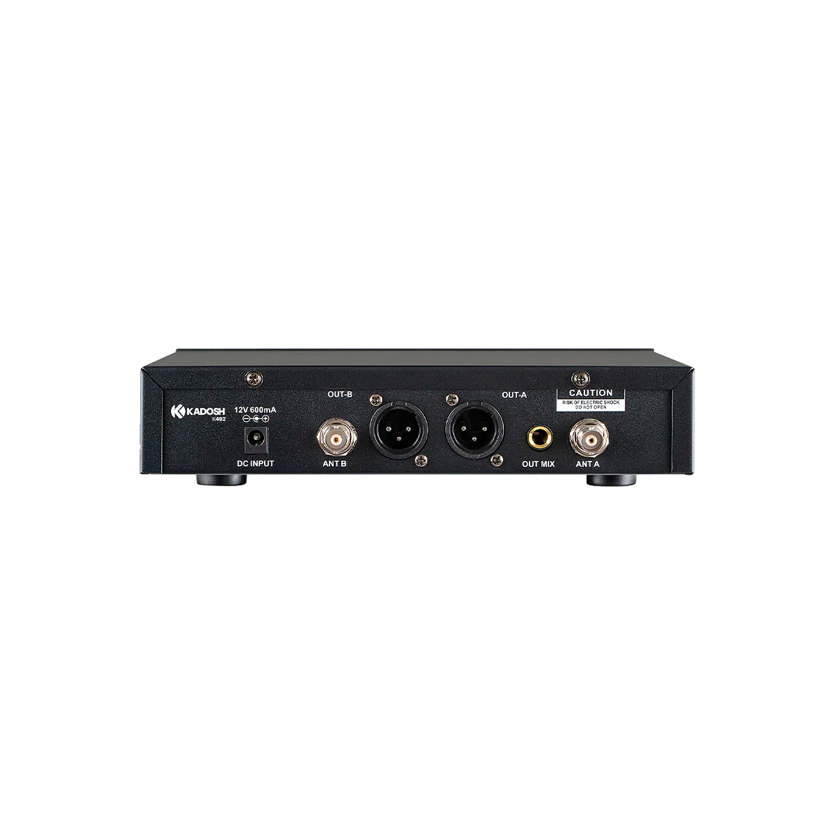 Microfone Sem Fio Duplo Kadosh K492M 2ª Geração UHF | Oferta
