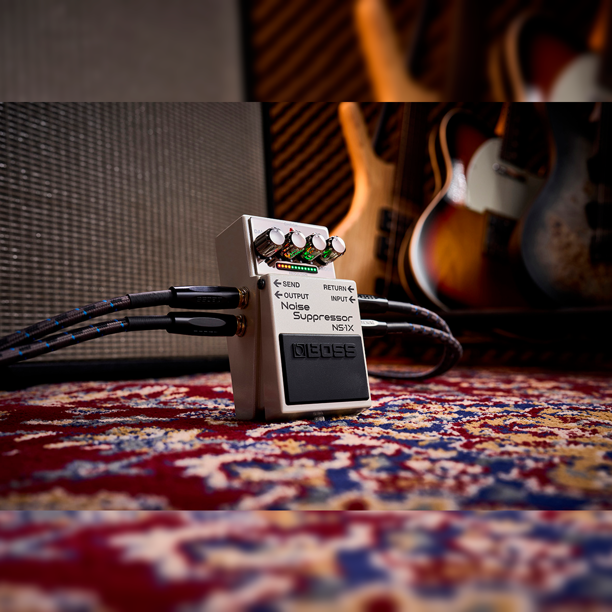 Pedal Redutor de Ruídos Boss Noise Suppressor NS-1X