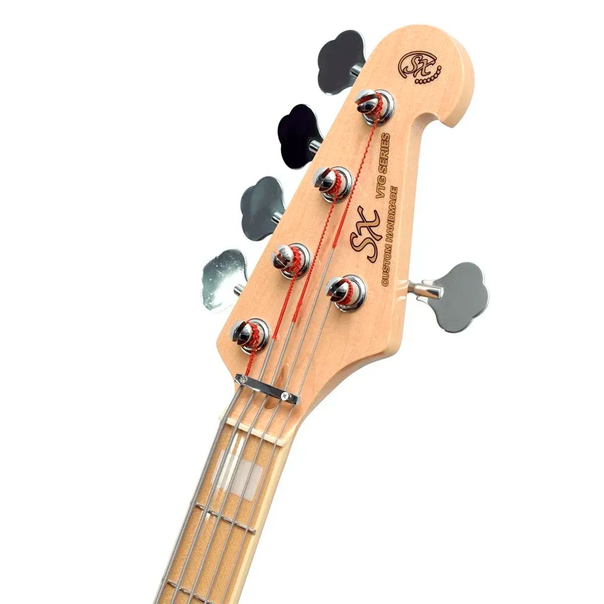Baixo 5 Cordas Jazz Bass SX SJB755 3 Tone Sunburst - AudioDriver