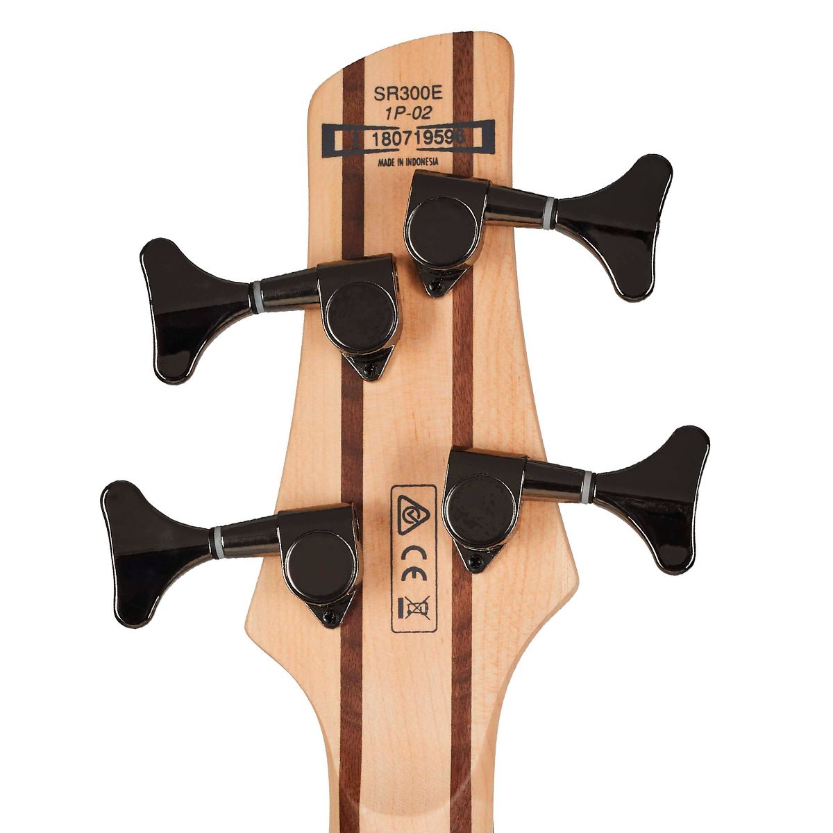 Baixo 4 Cordas Ibanez SR300E PW Pearl White - AudioDriver