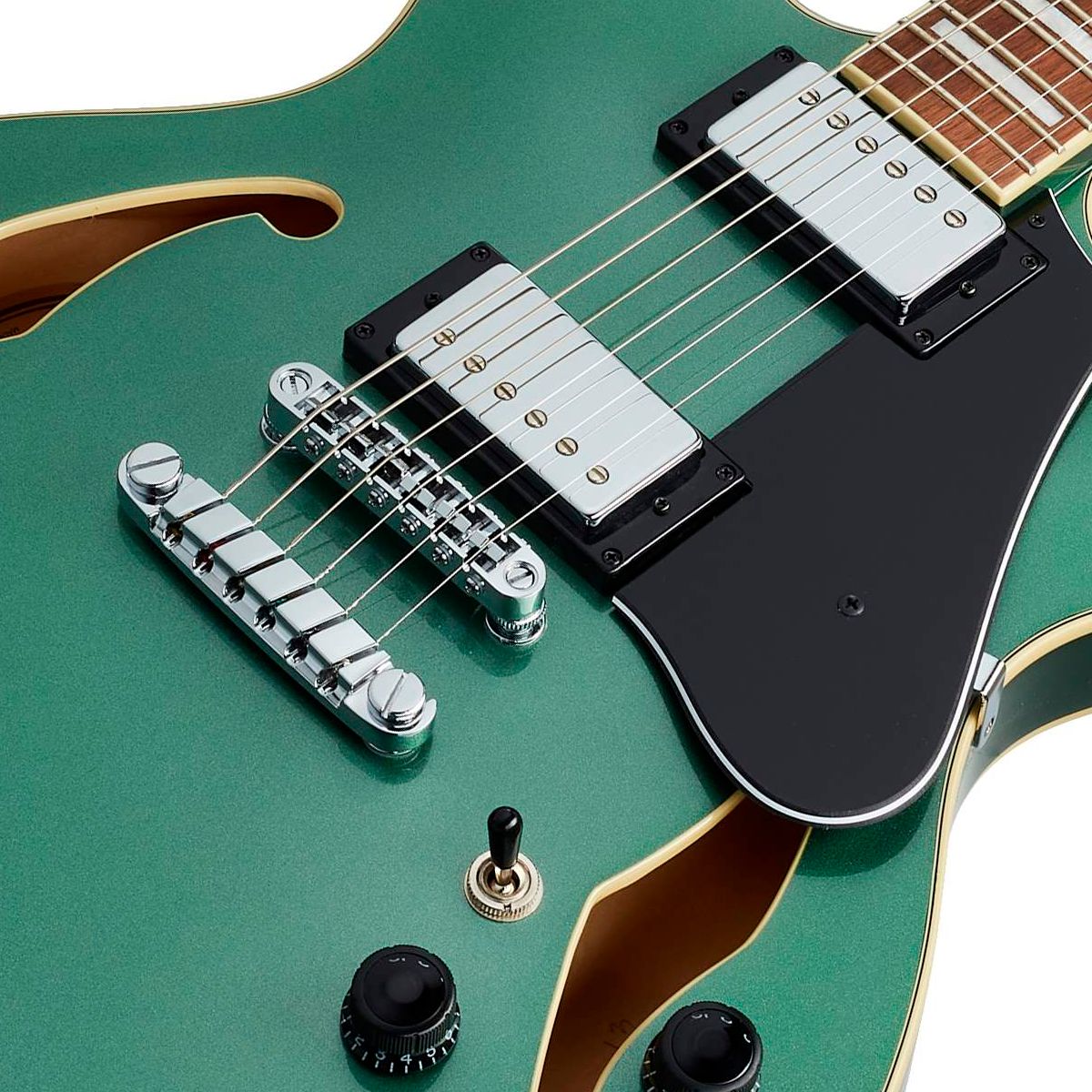 Guitarra Semi Acústica Ibanez Artcore AS73 OLM Olive Metallic