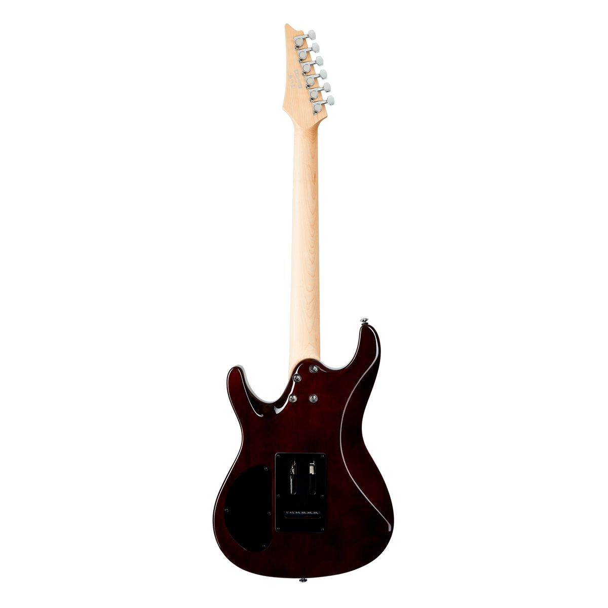 Guitarra Super Strato Ibanez SA360NQM Sapphire Blue com tampo em