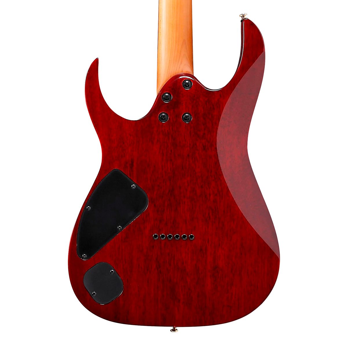 Guitarra Super Strato Ibanez RG421HPAH Blue Wave Black com tampo