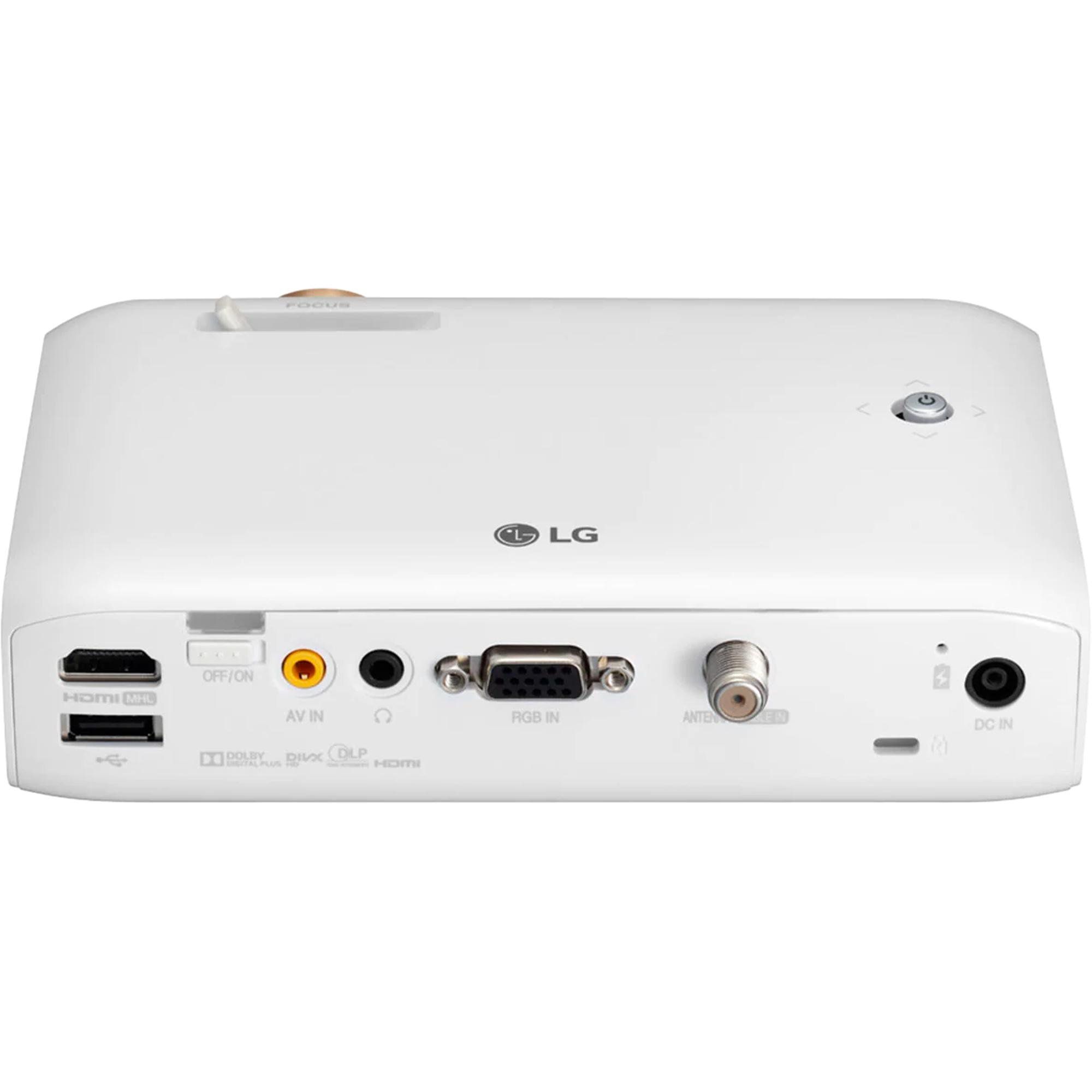 Projetor LG Cinebeam PH510 AWZ 550 Lumens Portátil Branco