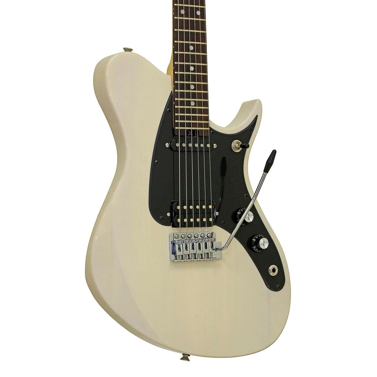 Guitarra Aria Pro II J-1 SVW See Through Vintage White