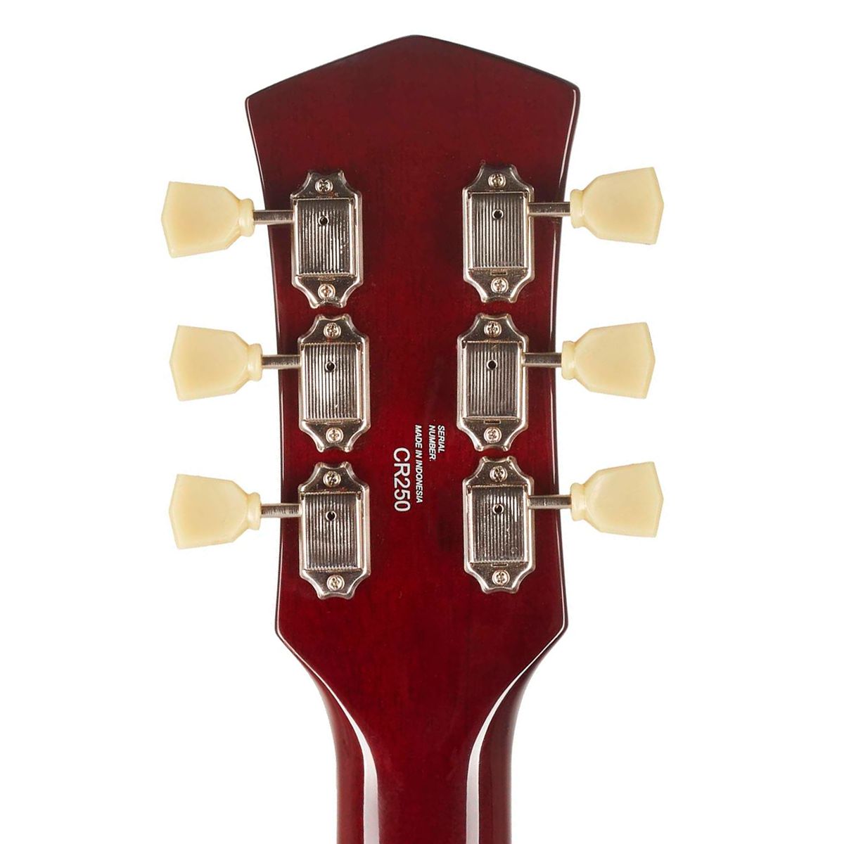 Guitarra Les Paul Tampo Flamed Maple Cort CR250 VB Vintage Burst