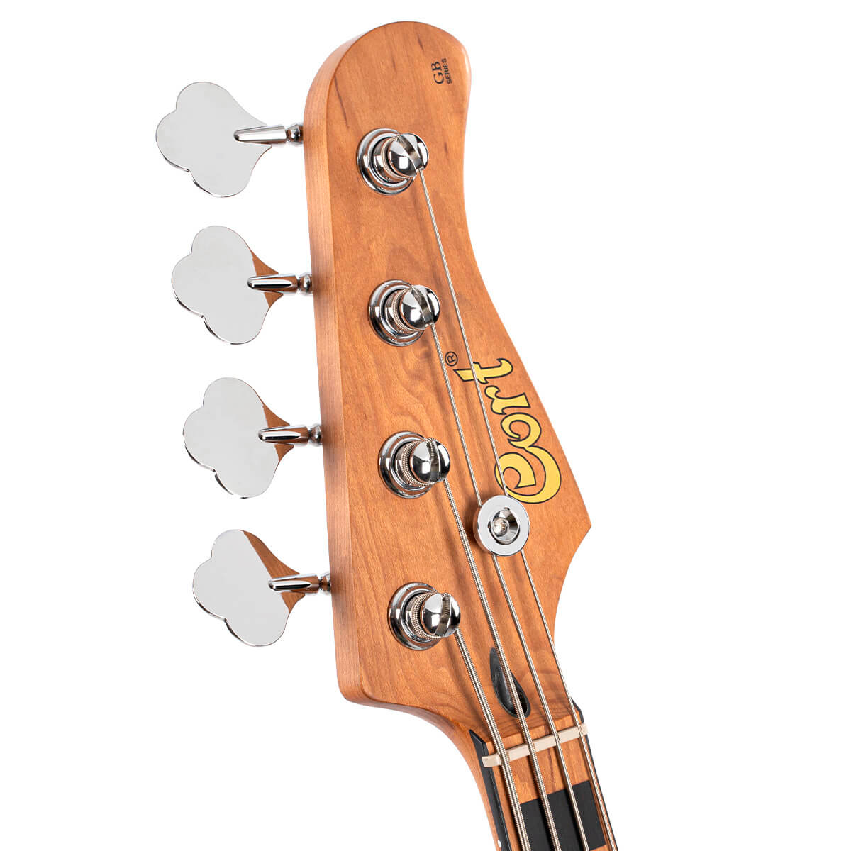 Baixo Ativo 4 Cordas Jazz Bass Cort GB64JJ Natural - AudioDriver