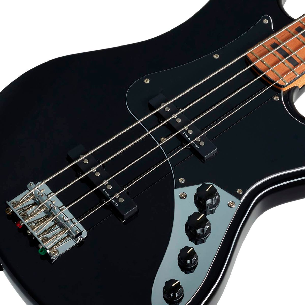 Baixo Ativo 4 Cordas Jazz Bass Cort GB64JJ Black - AudioDriver ...