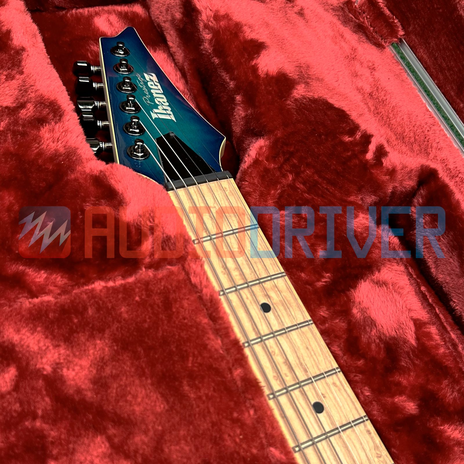 Guitarra Super Strato Japonesa Ibanez RG652AHMFX Nebula Green