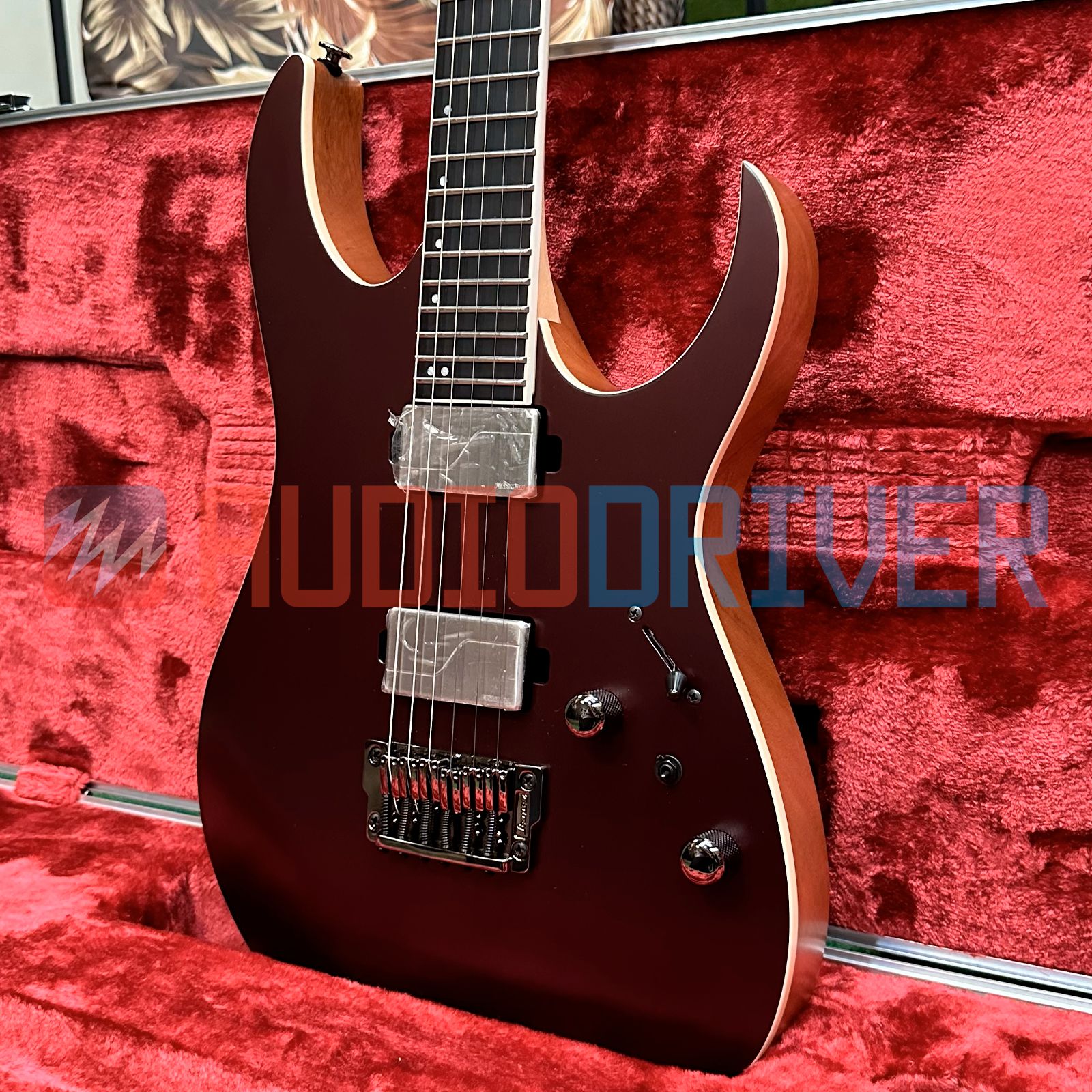 ギター Ibanez Prestige RG5121 DBF Guitarra Super Strato Japonesa Ibanez RG5121 Burgundy Metallic