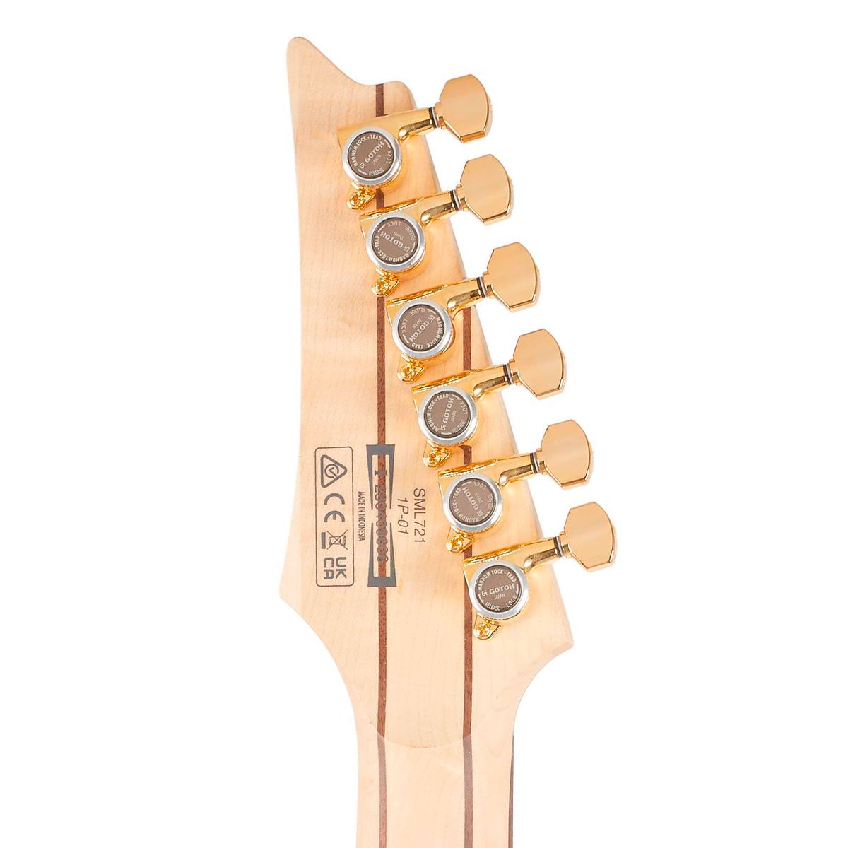 ア*ギ様 Ibanez sml721 Guitarra Multi Scale Super Strato Ibanez SML721 Rose Gold