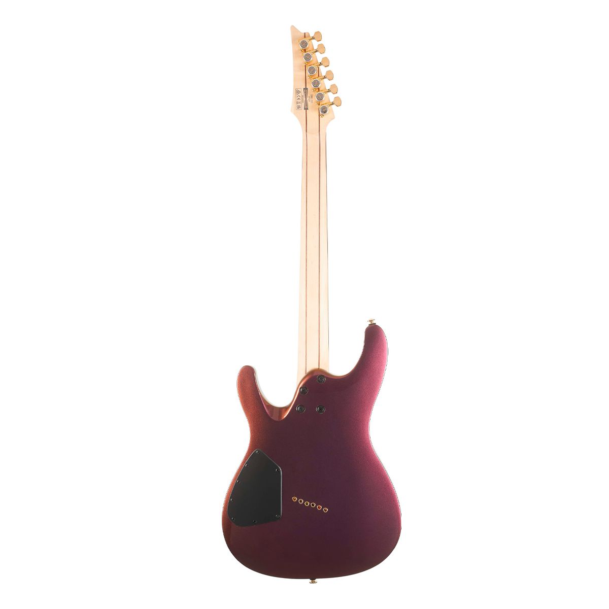 Guitarra Multi Scale Super Strato Ibanez SML721 Rose Gold