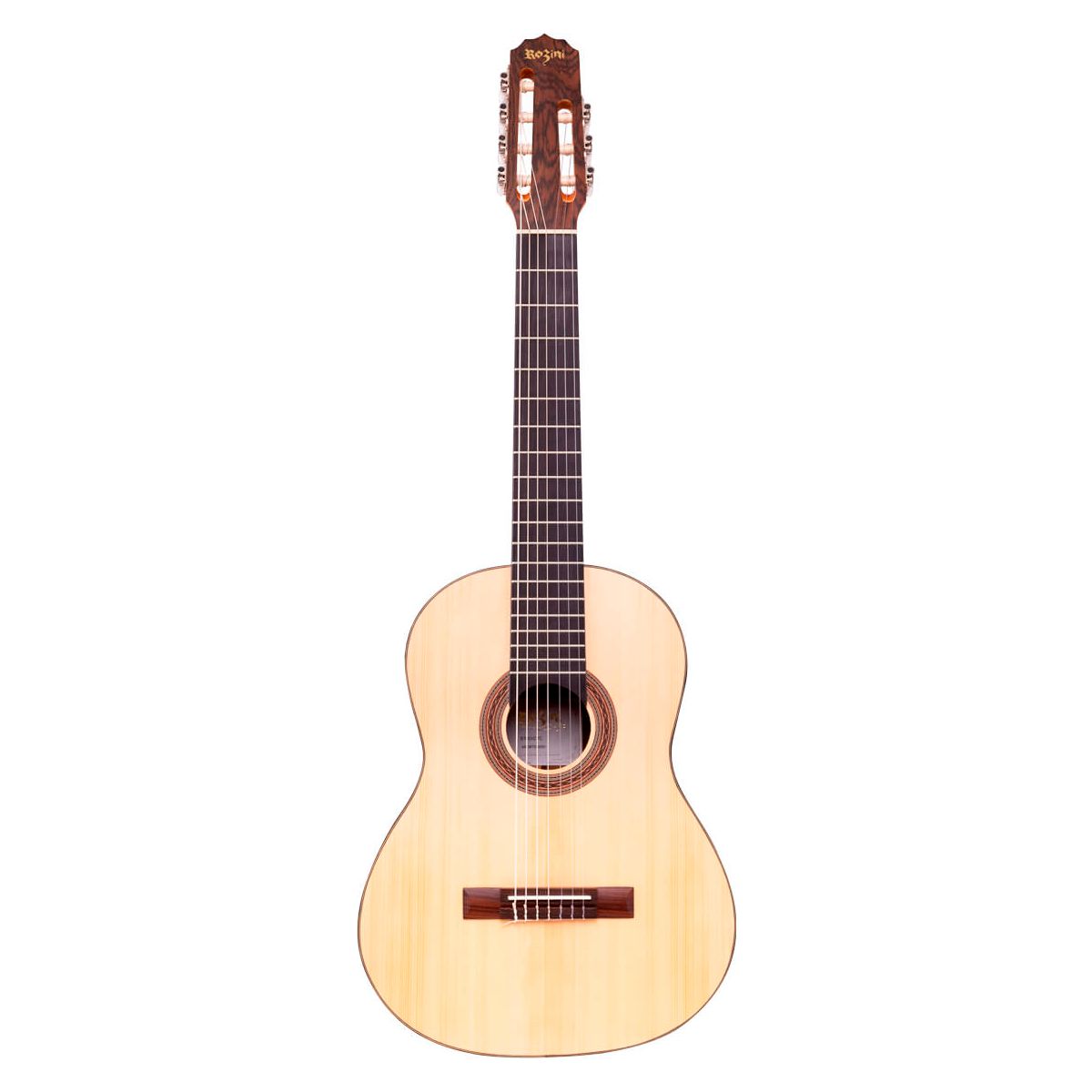 Violão 7 Cordas Acústico Nylon Tampo Maciço Rozini RX517.AC.F.LP