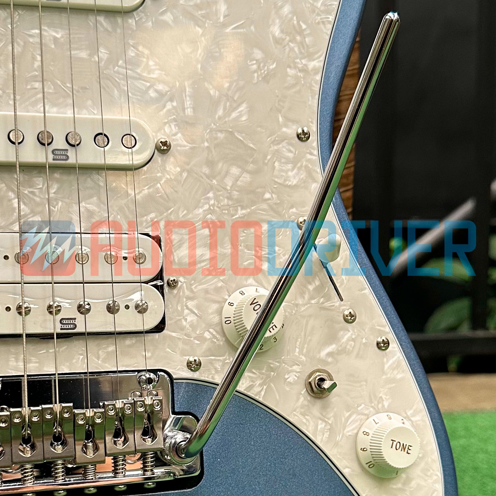 ギター blue T's Guitars DST-Pro24 Flame Maple Arctic Blue S/N：032973 ティーズ