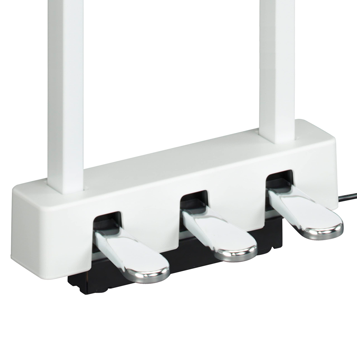 Pedal Triplo LP1WH Branco para Piano Digital Yamaha P125