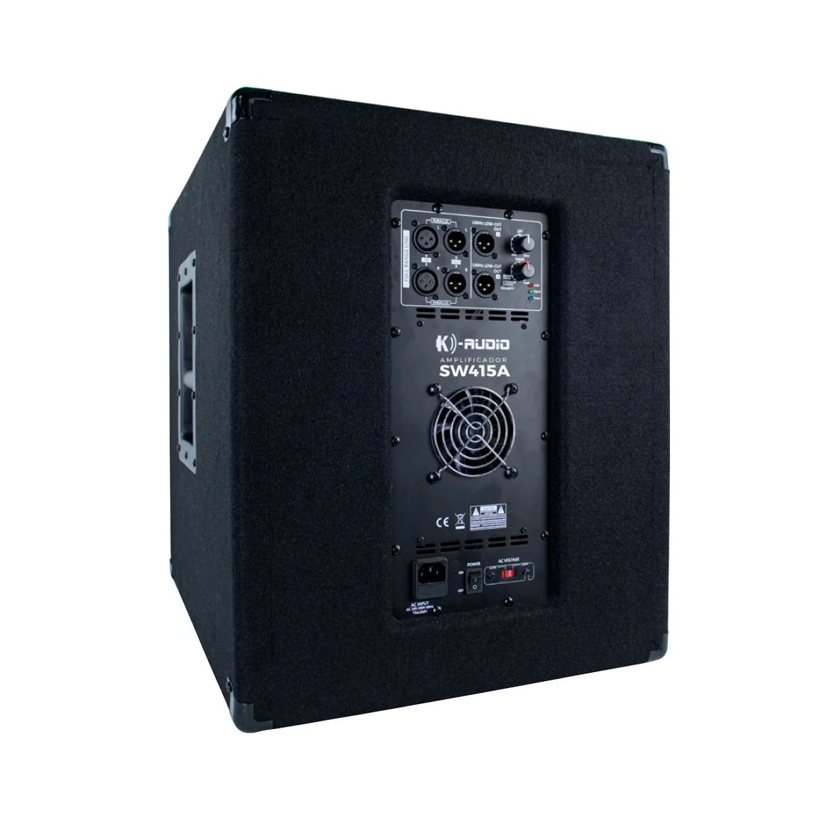 Sub Ativo 15” K-Audio Kadosh SW415A - AudioDriver Instrumentos