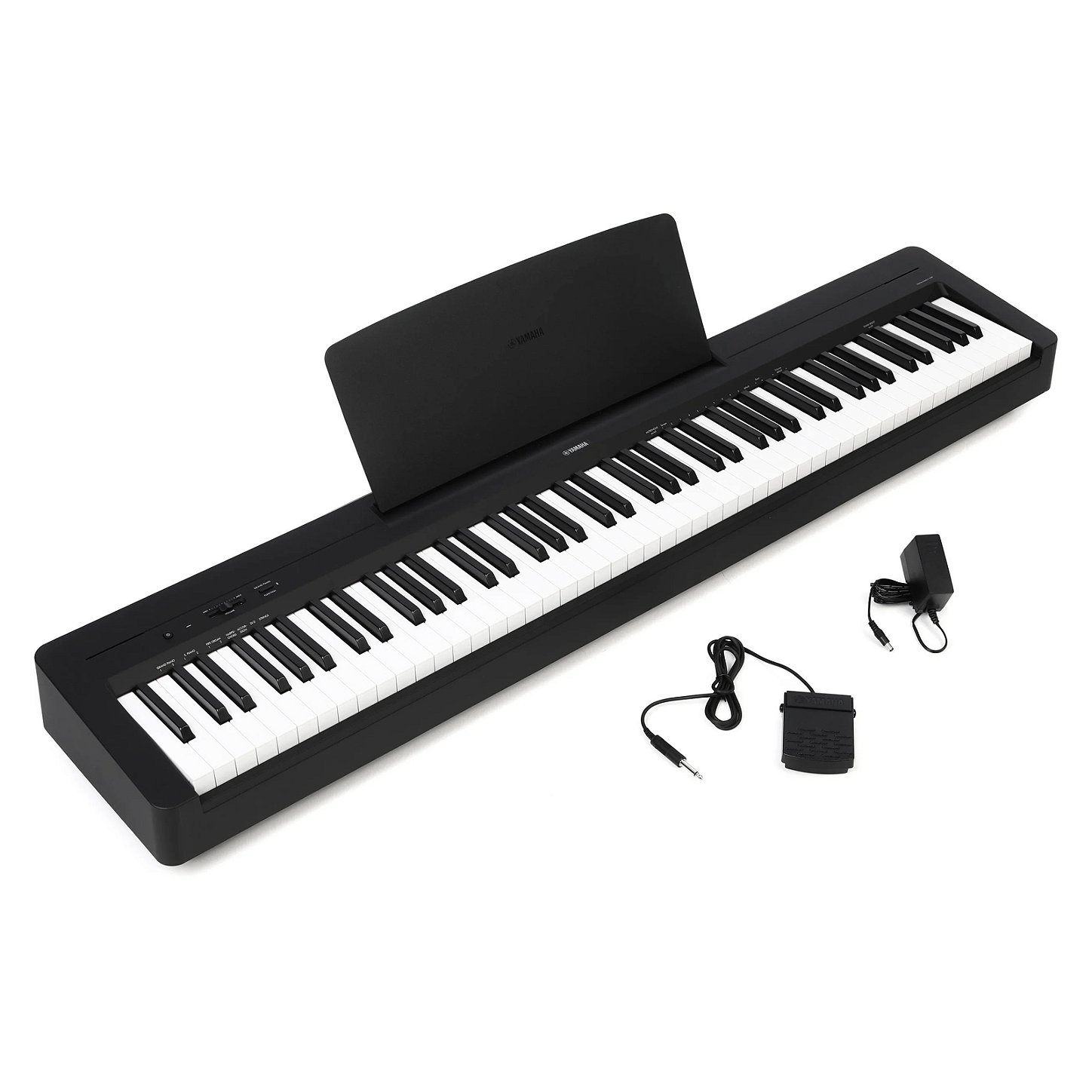 Piano Digital 88 Teclas Yamaha P-145 Preto - AudioDriver