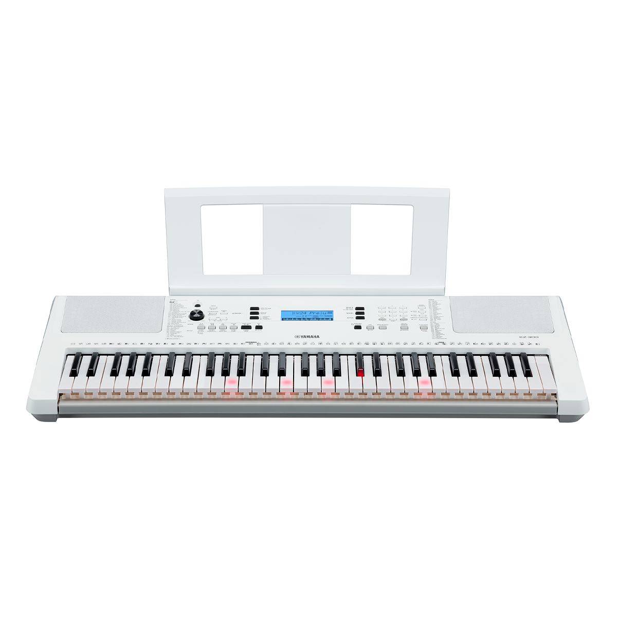 Explore o Yamaha EZ-300: Teclado Eletrônico com Teclas Iluminadas