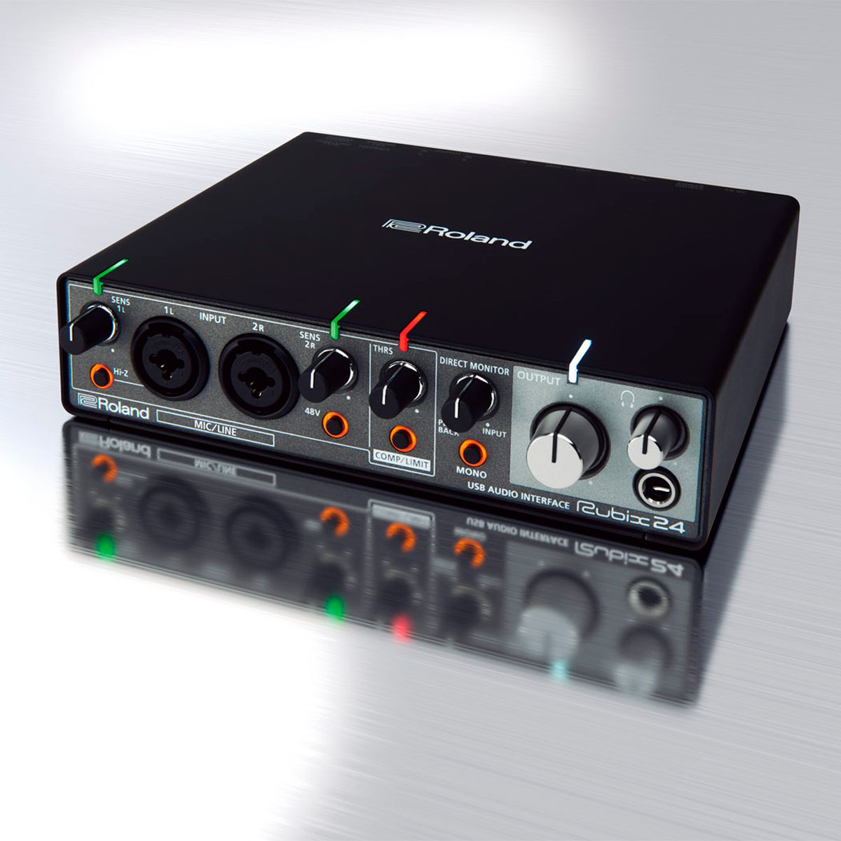 Interface Rubix 24: Conectividade Profissional para Gravação e