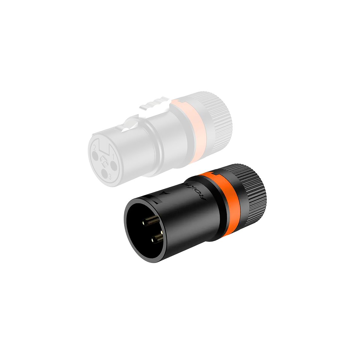 Roxtone LX3M: Conector XLR Macho Premium e Elegante - AudioDriver