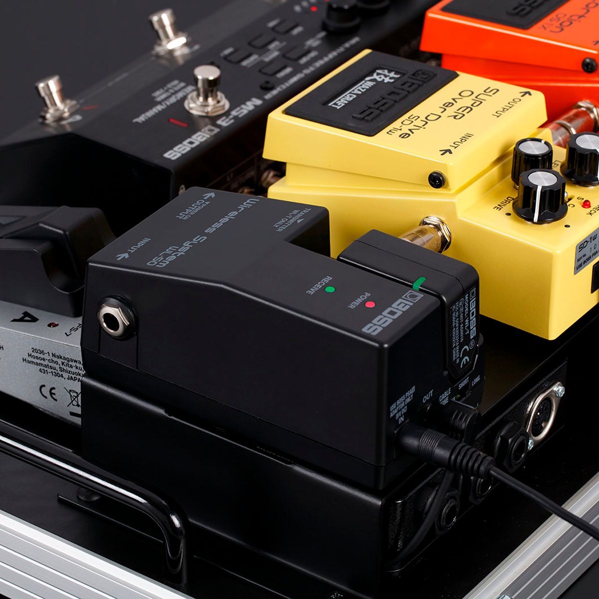 ギター BOSS WL-50 Wireless System Transmissor sem Fio Boss WL-50 - Liberdade Musical sem Cabos