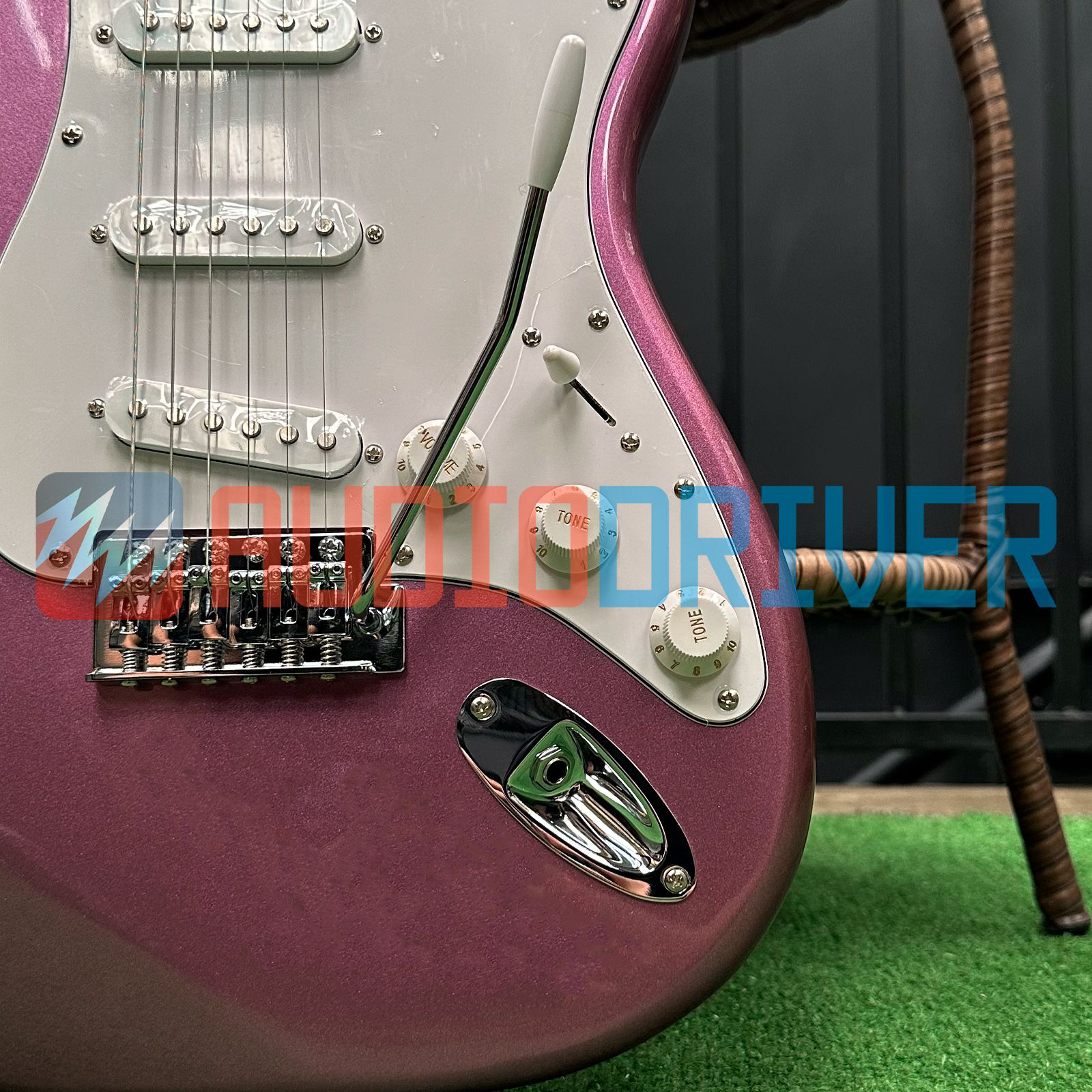 Guitarra Stratocaster SX ED1 MPP Metallic Purple - AudioDriver