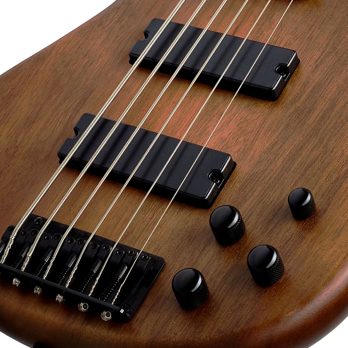 Baixo 6 Cordas Ativo Ibanez Gio GSR206B WNF Walnut Flat