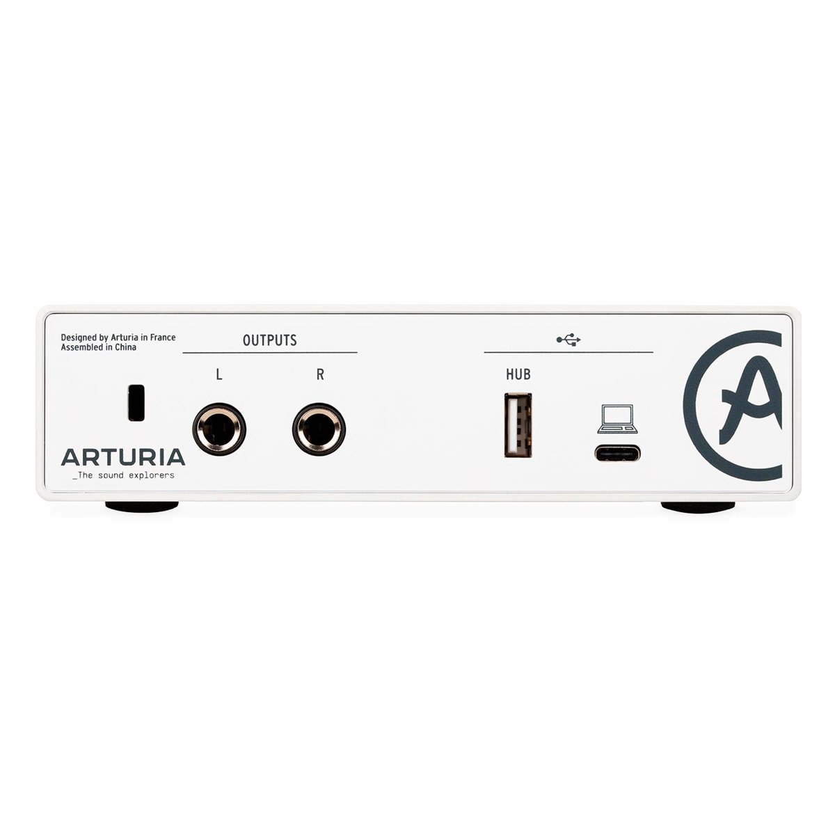 Interface de Áudio Arturia MiniFuse 1 Branca: Compacta e de Alta
