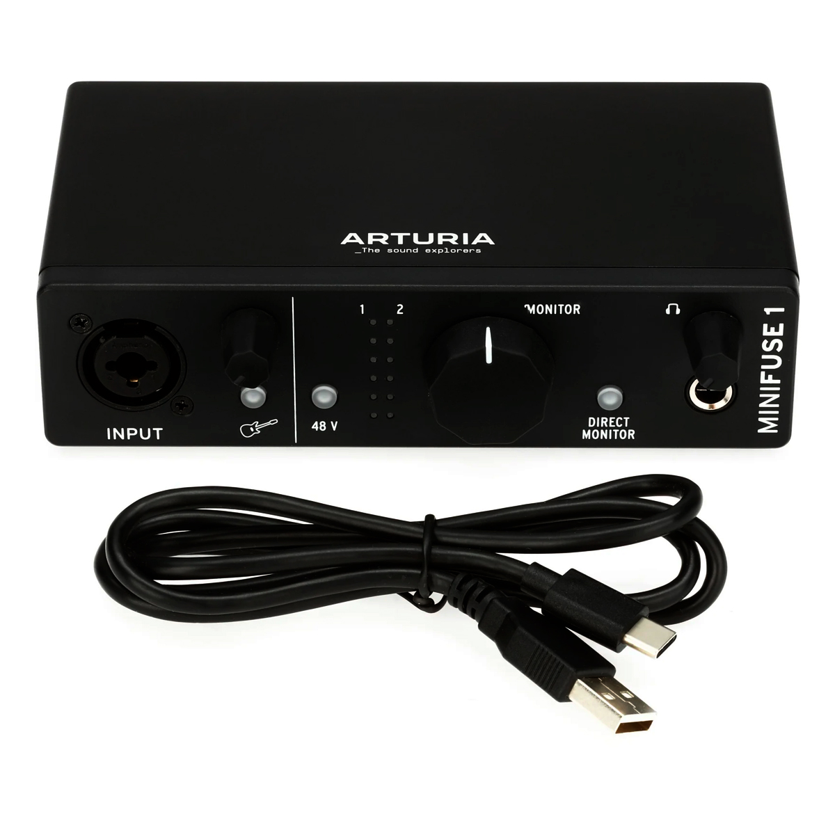 ARTURIA MINIFUSE 1 オーディオインターフェース Arturia MiniFuse 1 - Interface de áudio USB compacta com software