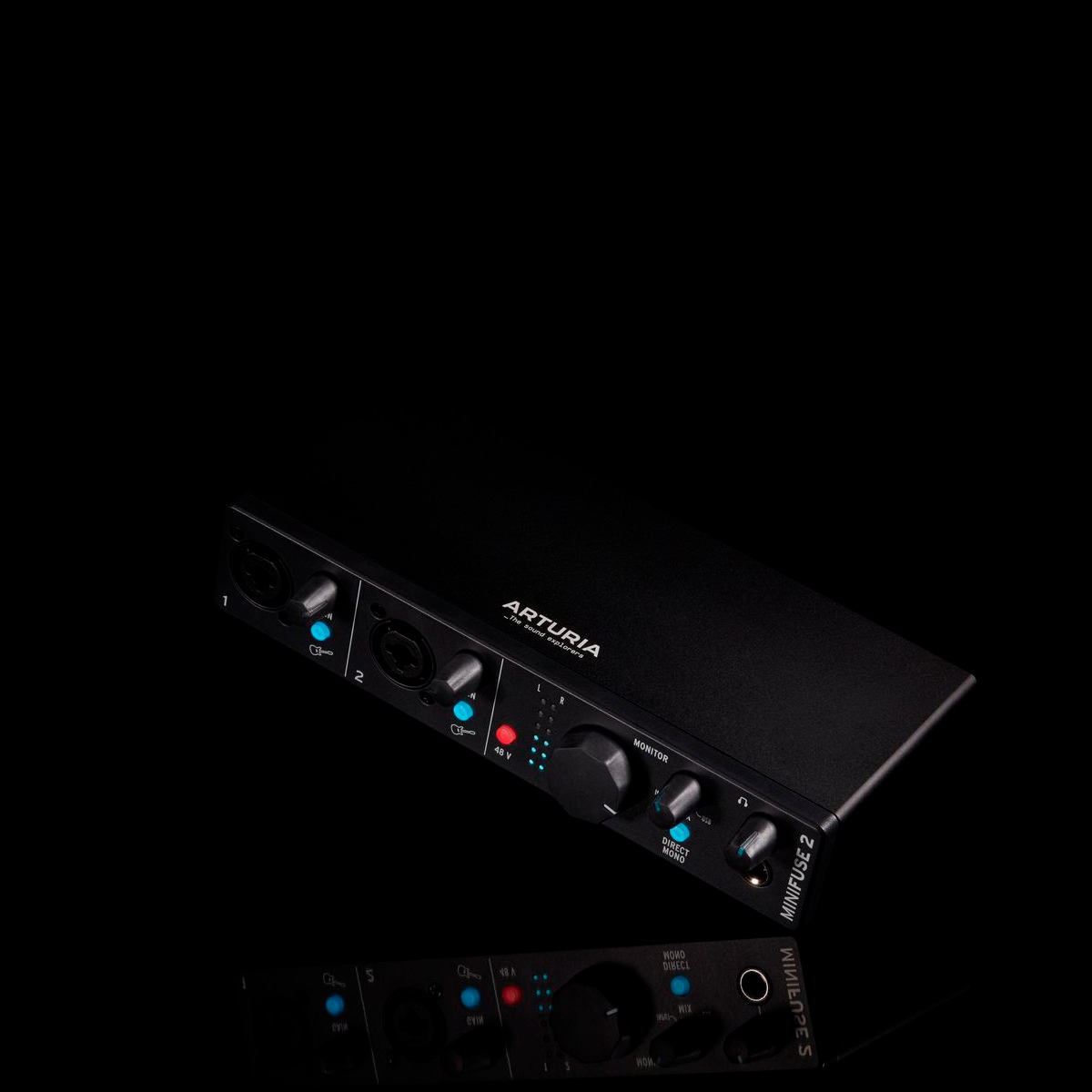 Interface de Áudio Arturia MiniFuse 2 Preta: Compacta e de Alta