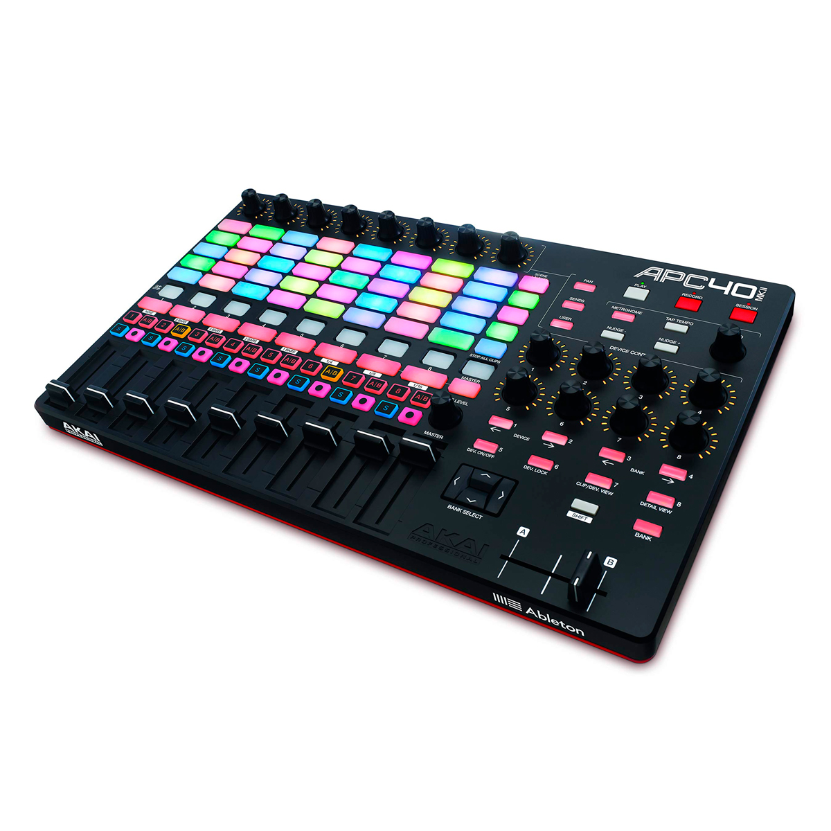 AKAI APC40 MkII: Controlador USB-MIDI para Performances com