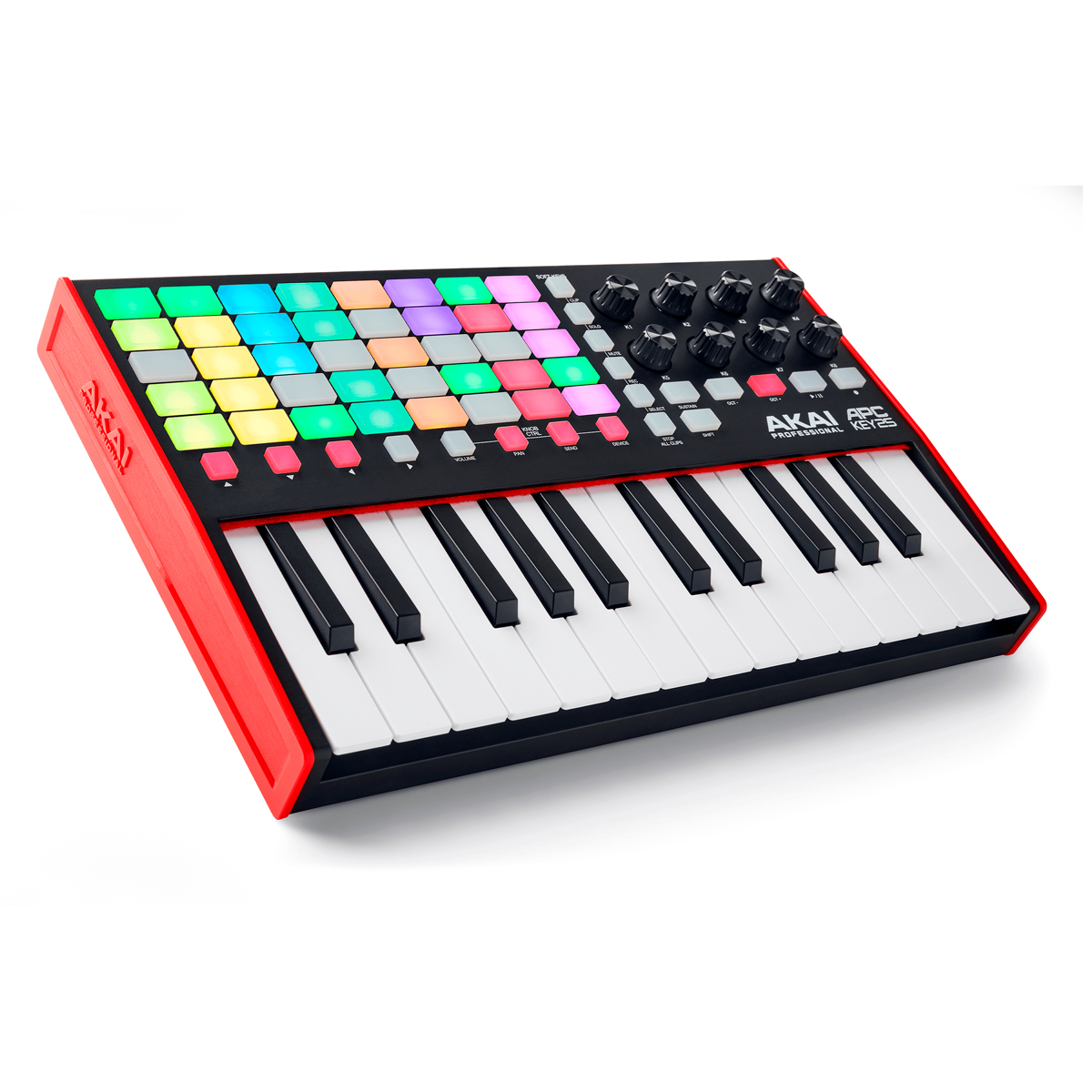 AKAI APC Key 25 mk2: Controle MIDI com 25 Teclas e Pads RGB