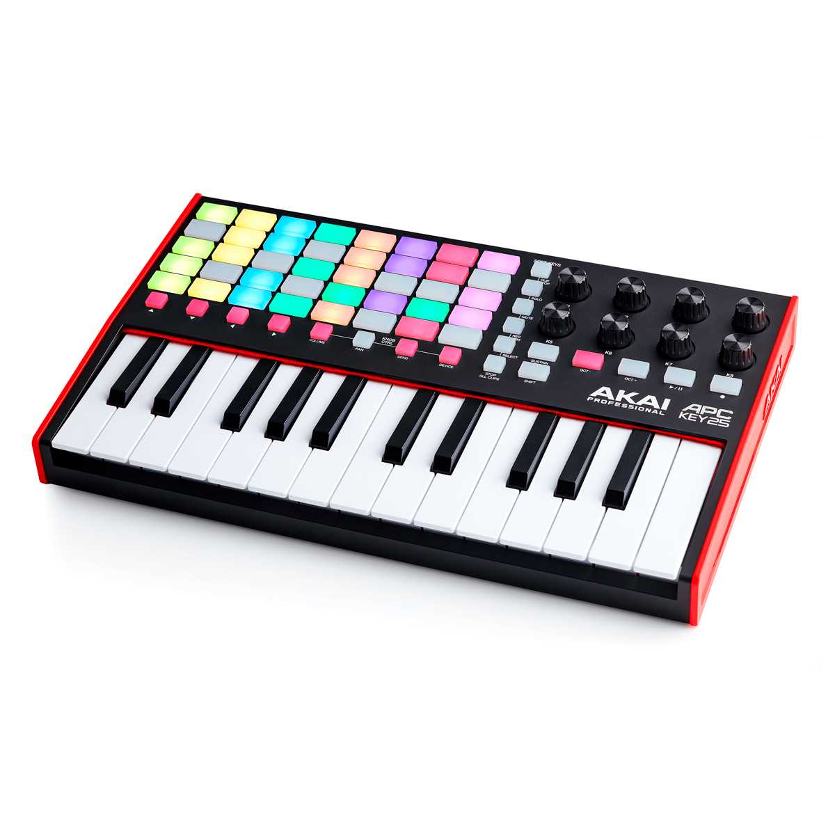 AKAI APC Key 25 mk2: Controle MIDI com 25 Teclas e Pads RGB