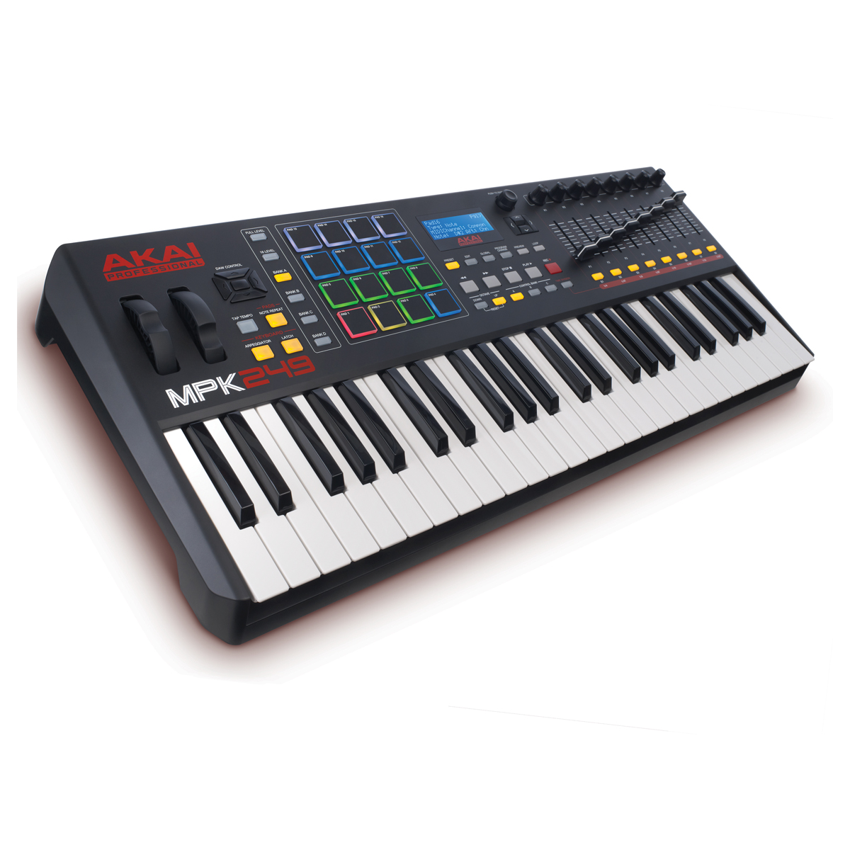 AKAI MPK249: Controle MIDI Potente e Versátil com 49 Teclas Semi