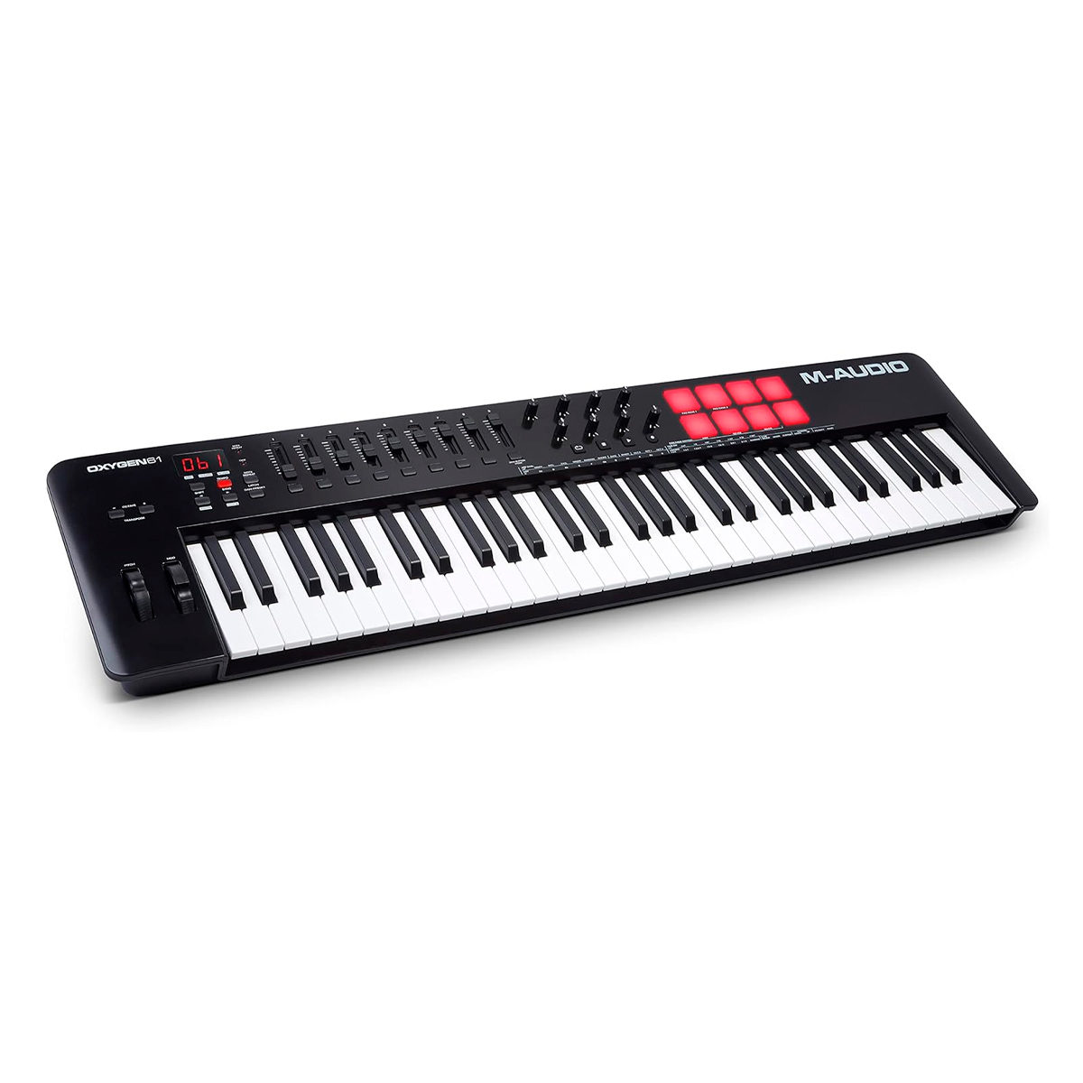 M-AUDIO Oxygen 61 MIDIキーボード 本体 Teclado Controlador MIDI M-Audio Oxygen 61 Mk V – Precisão e
