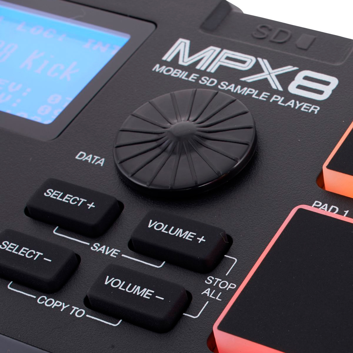 Sampler Compacto AKAI MPX8 - Compact Drum Sampler de Alta