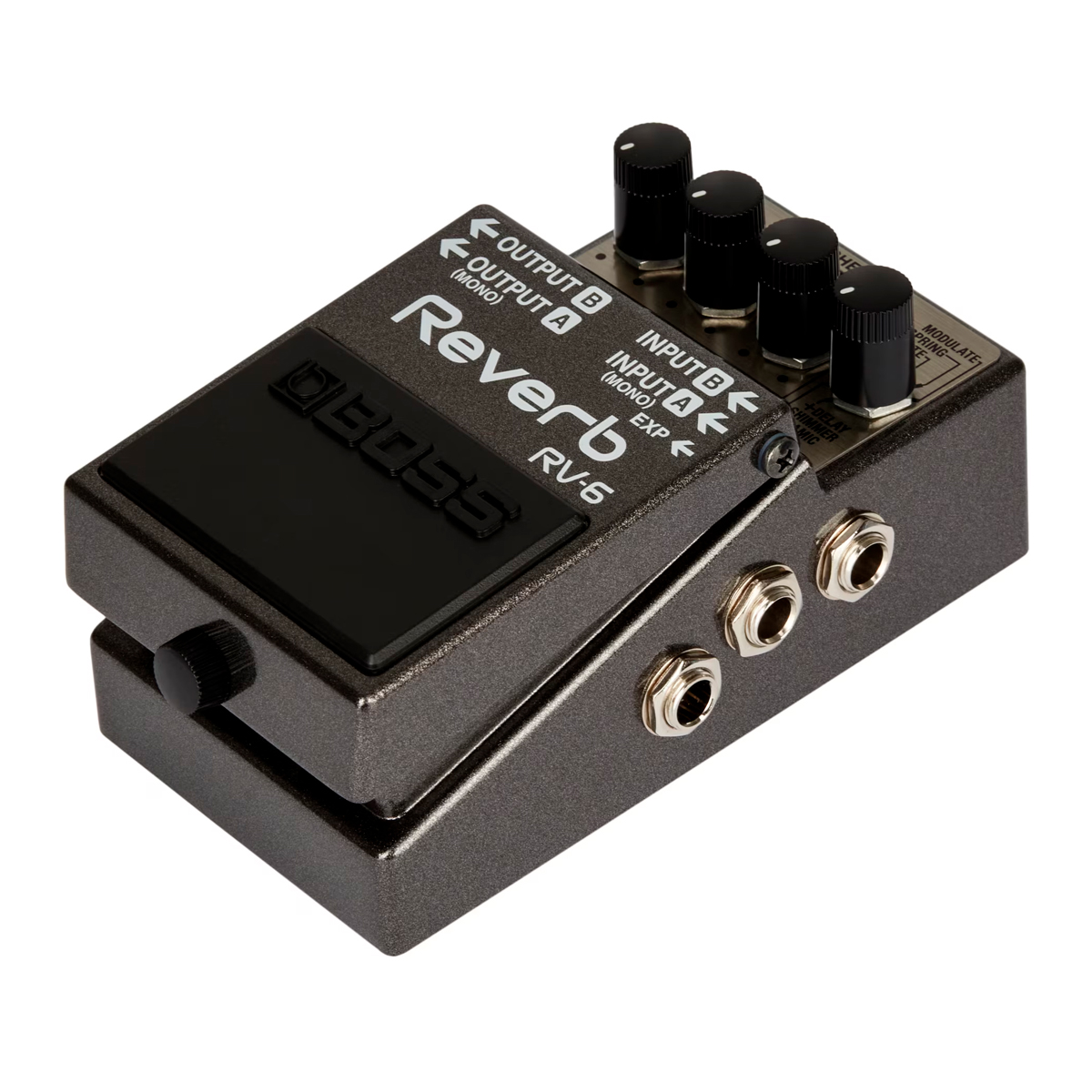 Pedal Reverb Boss RV-6 - Versatilidade e Qualidade Sonora Superior