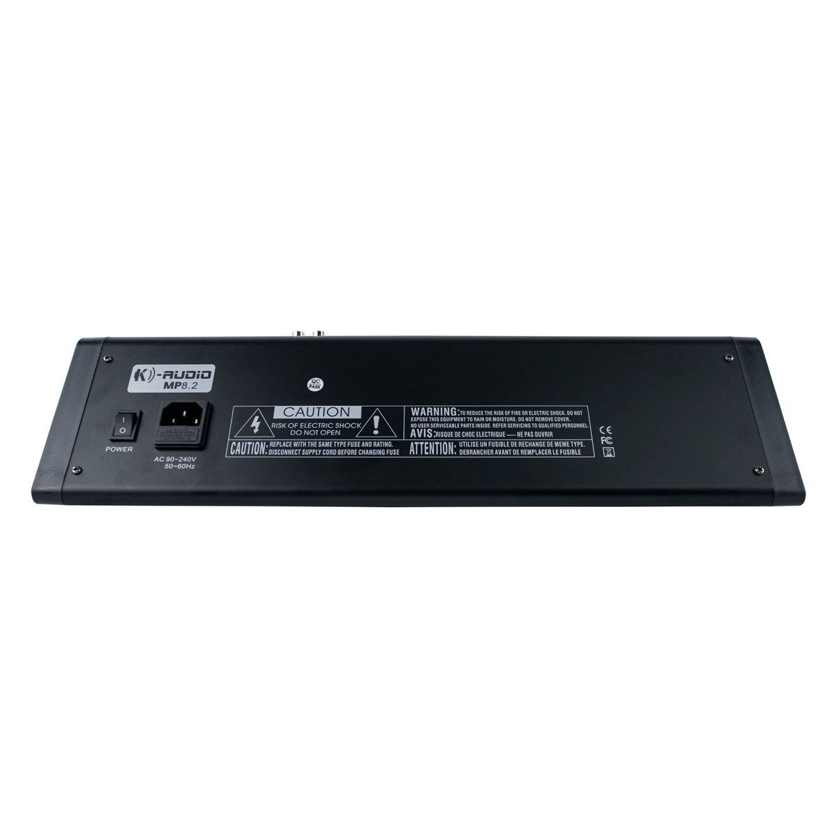 Mesa de Som 8 Canais K-Audio MP 8.2: Qualidade e Versatilidade