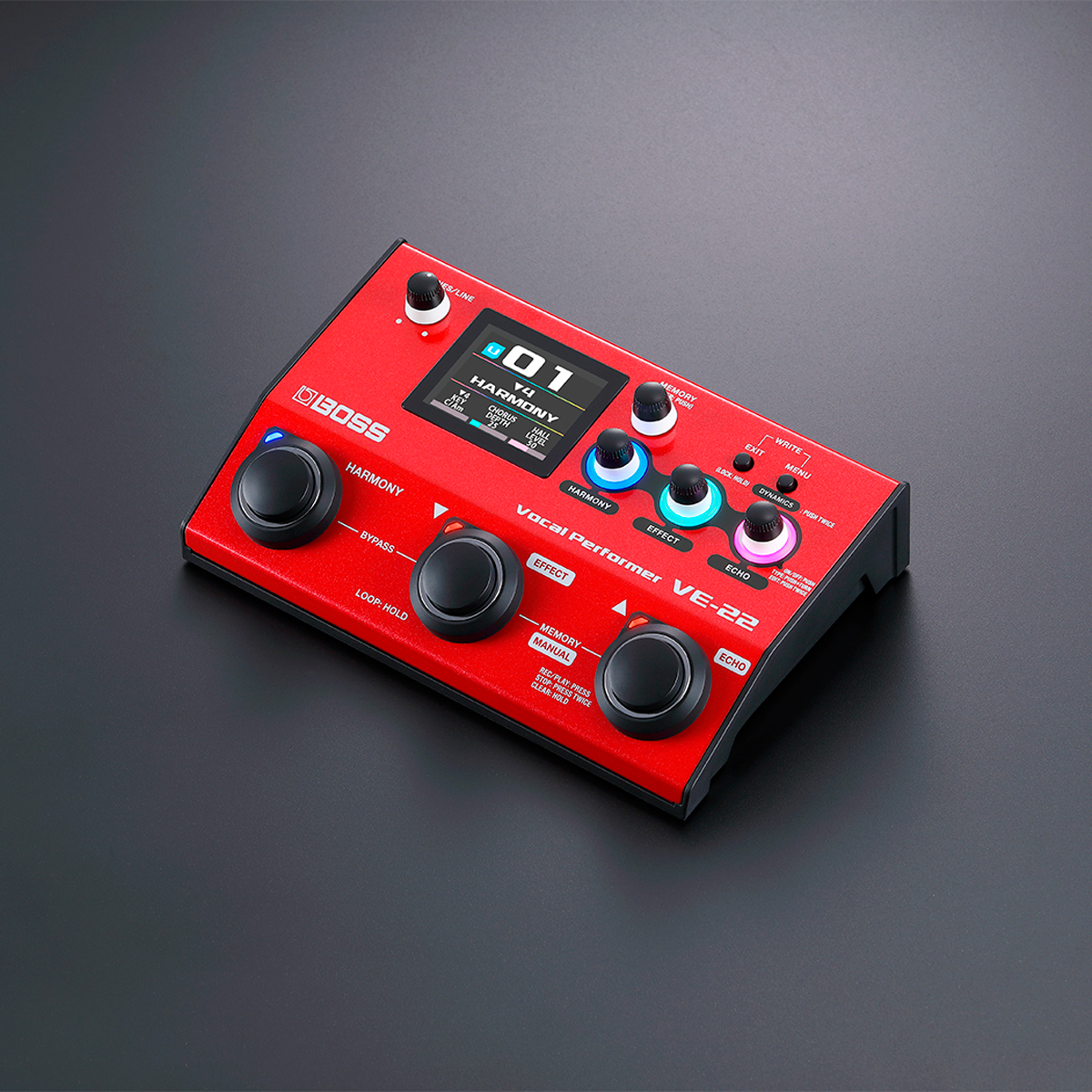Pedal Multiefeitos para Voz Boss VE-22: Versatilidade e Qualidade